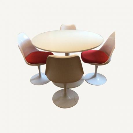 Mid Century Design Tulip -ruokailusetti