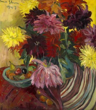 Irma Stern - Dahlia -maalaus