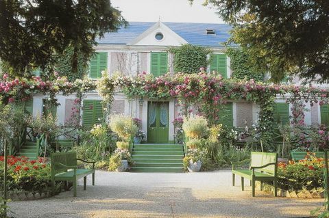 claude monetin talo ja puutarha, giverny, haute normandie, ranska