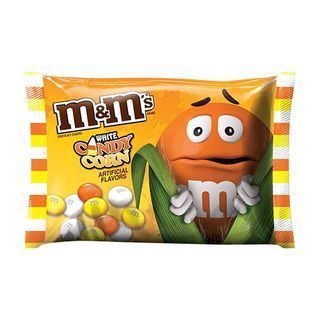 M & M: n valkoinen karkkimaissi