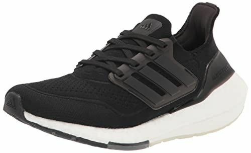 Adidas Naisten Ultraboost 21 -juoksukengät, BlackBlackGrey, 8