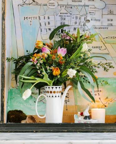 Chateau - Angel Strawbridge, tuoreet kukat, Next Flowers -sarja