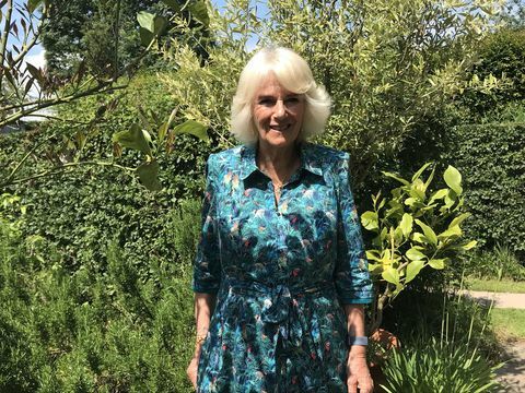 monty don toivottaa Camillan, Cornwallin herttuattaren, tervetulleeksi longmeadowiin, jossa hän jakaa rakkautensa puutarhanhoitoon