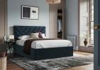 Uutta: Edullinen Boucle Bed and Velvet Ottoman Bed at Dreams