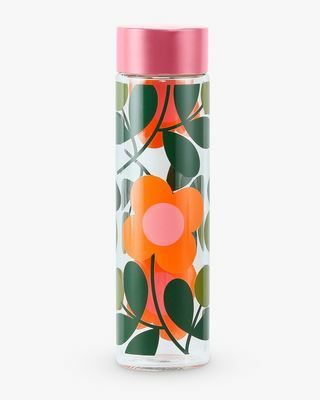 Orla Kiely Flower Stem Sprig Glass -vesipullo, 525ml, papaija