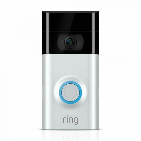 Ring Video Doorbell 2 satiini-nikkelistä / venetsialainen