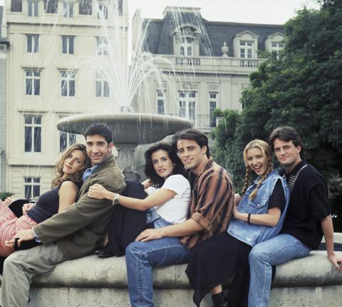 ystävät kausi 1 kuvassa l r Jennifer Aniston rachel green, david schwimmer ross geller, courteney cox monica geller, matt leblanc joey tribbiani, lisa kudrow kuin phoebe buffay, matthew perry kuin chandler bing valokuva: Reissig Taylornbcu valokuvapankki kuvia