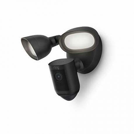 Ring Floodlight Cam Wired Pro, lintuperspektiivi ja 3D-liiketunnistin (2021 julkaisu), musta