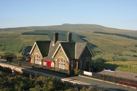 Dent Station - rautatie - talo - Cumbria