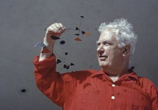 Alexander Calder ja matkapuhelinmalli
