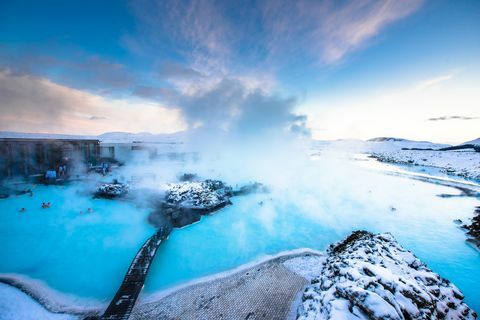 Jauhe sininen - Islanti