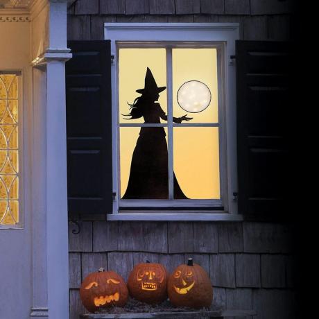 Vinyyli Witch Window Cling