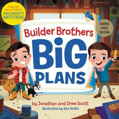 "Builder Brothers: Big Plans" allekirjoitettu kovakantinen painos