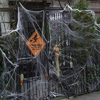 Halloweenin venyttävät hämähäkinverkot