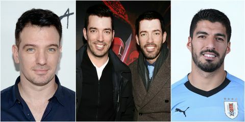 JC Chasez - Drew ja Jonathan Scott - Luis Suárez