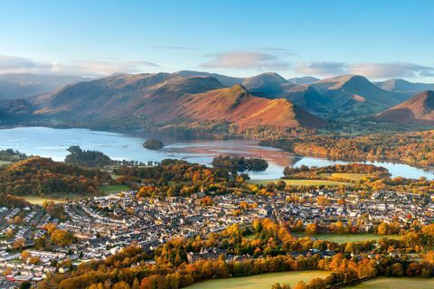 Keswick ja Derwent Water, Lake District