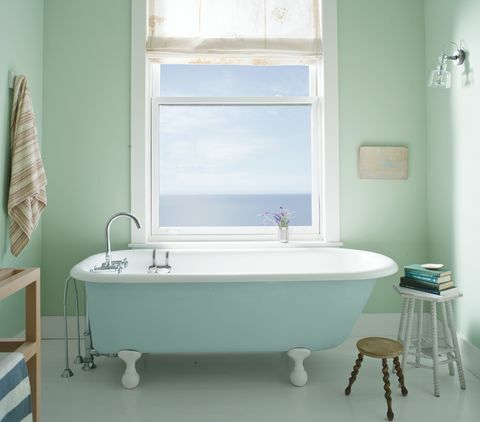 benjamin moore vihreä kylpyhuone