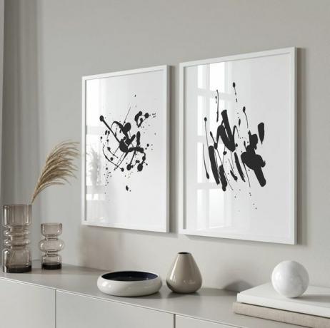 Musta Minimalist Print Set