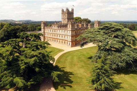 Airbnb x Highcleren linna, Downton Abbeyn koti