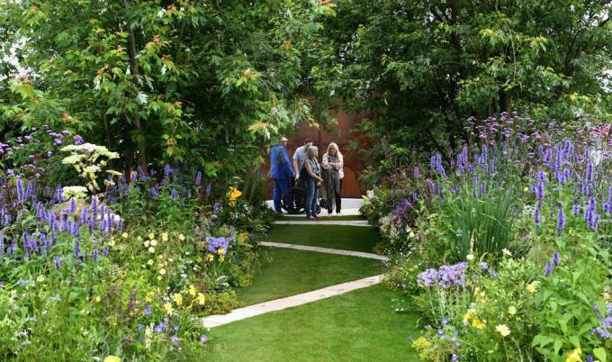 Lontoo, Englanti heinäkuu 04 yleiskuva rhs: n hampton Courtin kukkanäyttelyn avauksesta Hampton Courtin palatsissa 4. heinäkuuta 2016 Lontoossa, Englannissa valokuva: stuart c wilsongetty images
