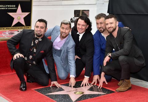 NSYNC sai kunnian tähdellä Hollywood Walk Of Fame -kadulla