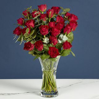 The Be Mine Rose & Eucalyptus Bouquet - 44,99 £