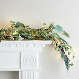 2 m kevät Eucalyptus Garland Micro Light -paketti