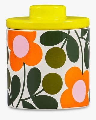 Orla Kiely Flower Stems -kahvisäiliö, 750ml, sitriini / multi