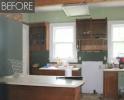 Ennen ja jälkeen: Tämä kiillotettu valkoinen keittiö maksaa vain 5000 dollaria