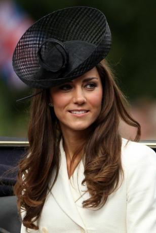 Kate Middleton näyttelyssä Trooping the Color 2010