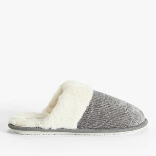 John Lewis tekoturkista Chenille Mule -tossut