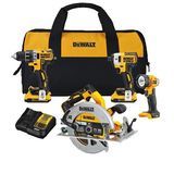 DEWALT 20V MAX XR harjaton yhdistelmäpakkaus katkaistu / hiomatyökalulla (DCK483D2 & DCG413B)