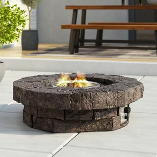 Kimily Polyresin Propaani Outdoor Fire Pit