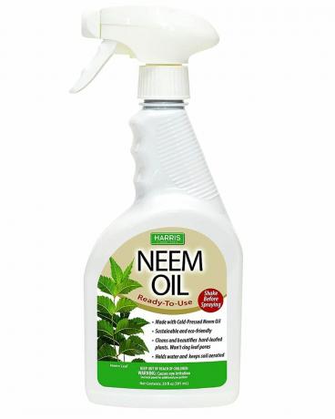 Harris Neem Oil Spray kasveille, kylmäpuristettu käyttövalmis, 20 unssia