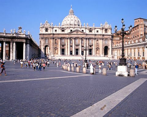 Pyhän Pietarin basilika Rooma Italia 