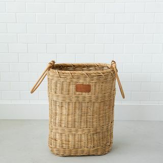 Rattan Tall Hamper