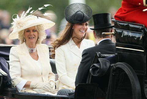 Kate Middleton näyttelyssä Trooping the Color 2010