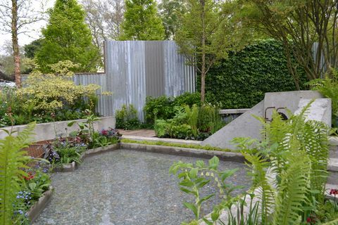 RHS Chelsea Flower Show Gardens - Kate Gouldin Wasteland-projekti