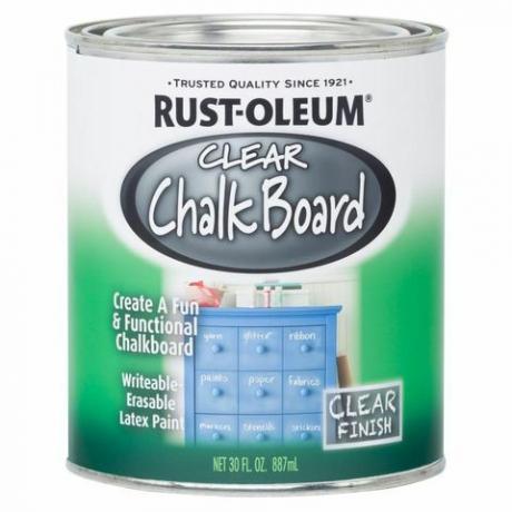 Rust-Oleum-erikoisuus 30 unssia. Kirkas liitutaulu maali (2-pack)