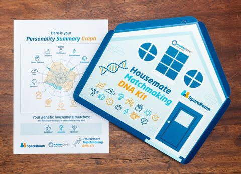 SpareRoomin DNA- ja persoonallisuustesti