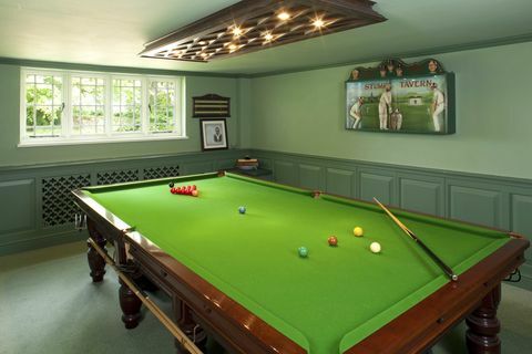 The Grange - Plaxtol - Kent - snooker-huone - Sotheby's