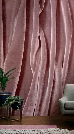 Murals Taustakuvan Opulent Velvet -mallisto - tumma vaaleanpunainen