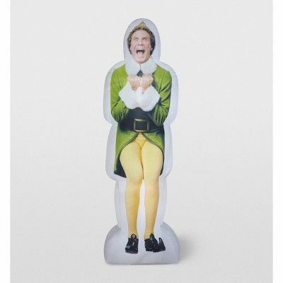 Photorealistic innostunut Buddy the Elf puhallettava lomakoriste