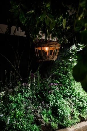 Chelsea Flower Show Tunnel 2018, nimeltään La Famillen luonnollinen kinesteesi