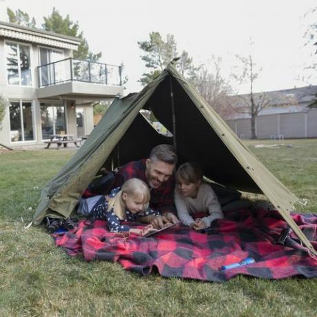 Labor Day Backyard Camping